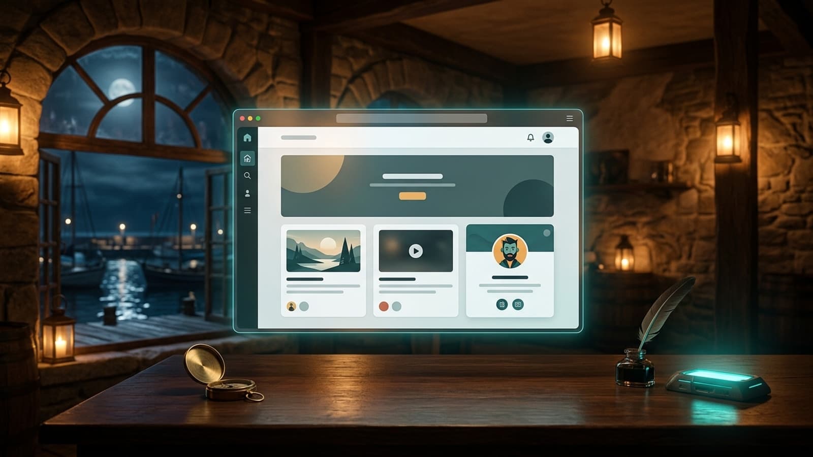 Strattegys.com publishing surface with Penny stage, articles, shows, and project modules