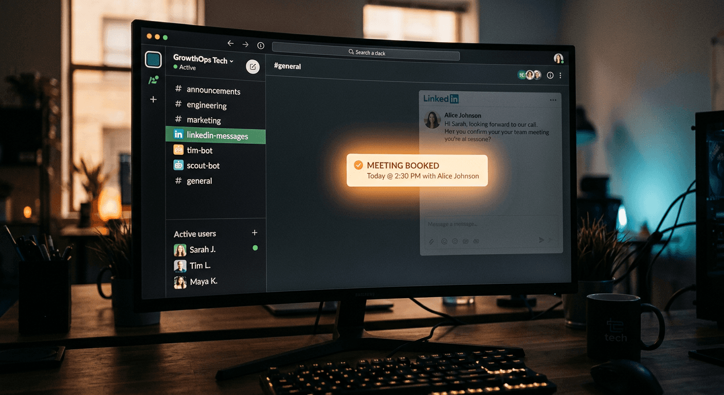 The First AI Managed Message from My Bot Tim, Just Booked a Call